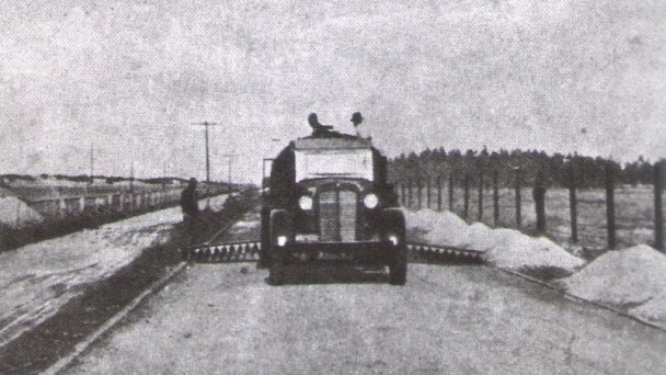 Construída pelo Daer, Rodovia Rio Grande – Cassino foi a primeira estrada pavimentada do estado