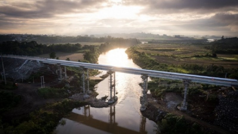 Na foto, a ponte da ERS-130